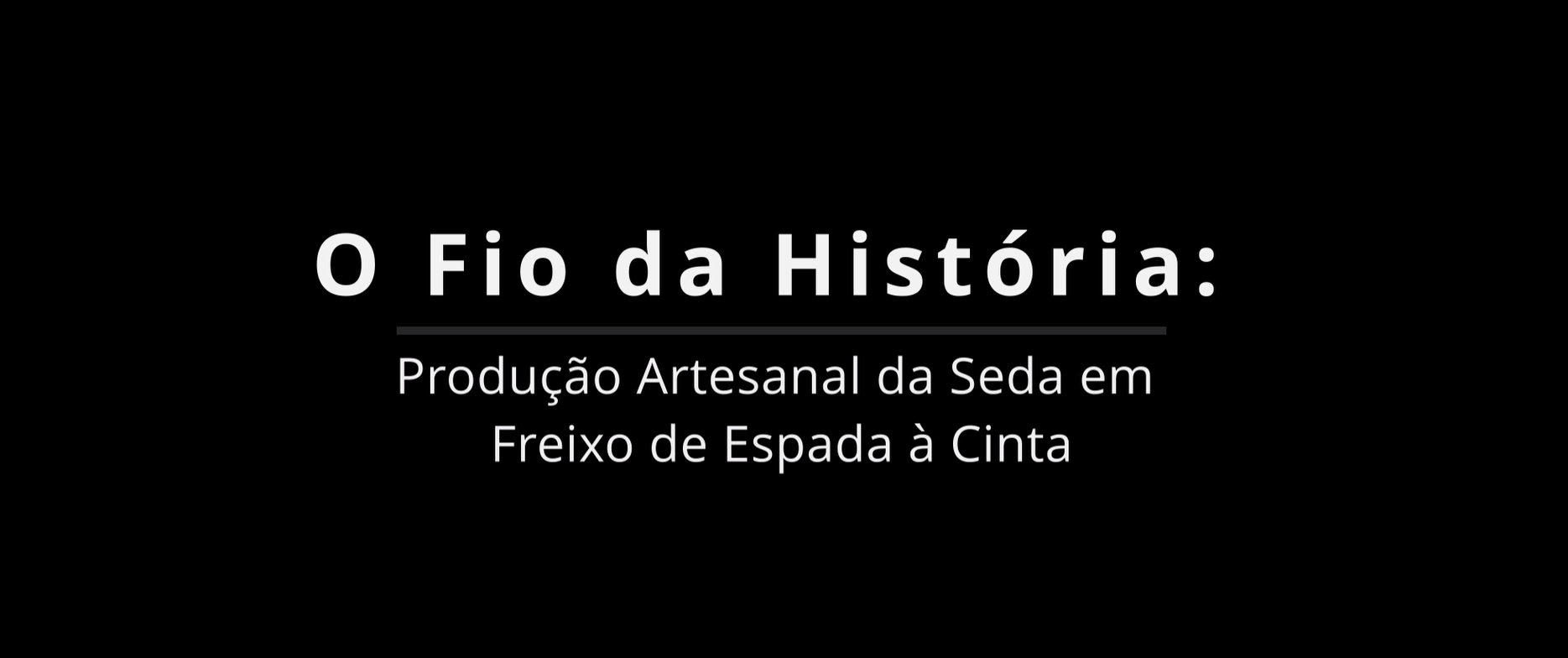 o fio da história capa
